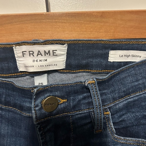 Frame Le High Skinny with raw hem - Picture 3 of 3
